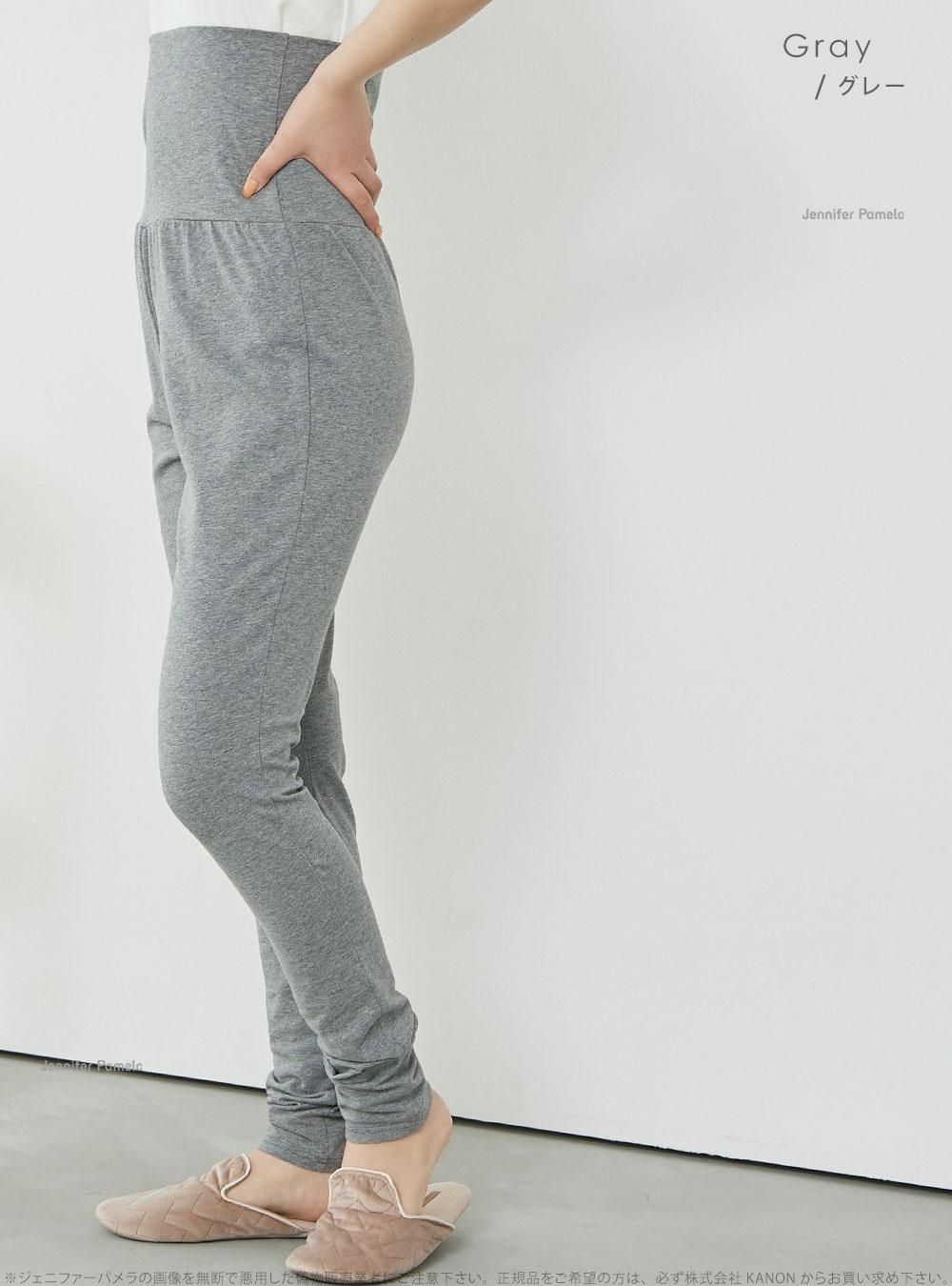 腹巻付き ナイトレギンス アニタ Anita 綿 ストレッチコットン く