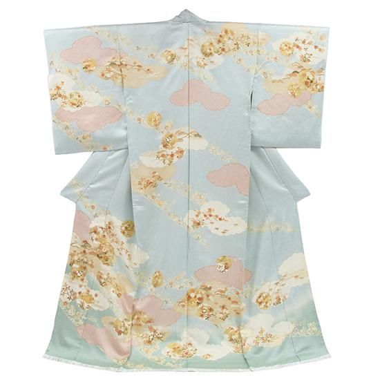 吉澤の友禅 吾妻徳穂 訪問着/仮絵羽