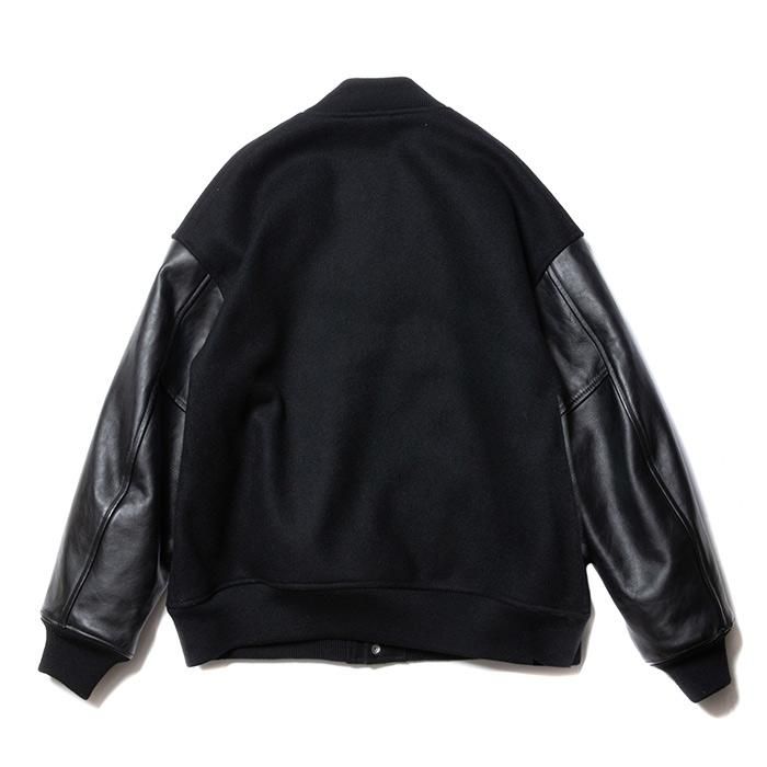 COOTIE/WOOL MELTON ERROR FIT STADIUM JACKET | 重量感のあるウール