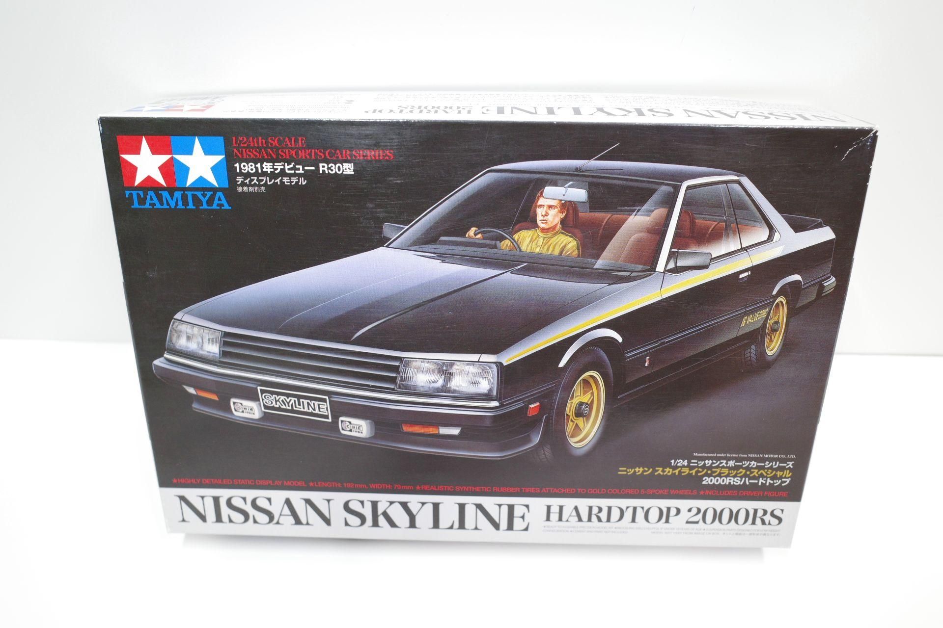 タミヤ 1/24 ニッサン スカイライン 2000RS ハードトップ ブラック