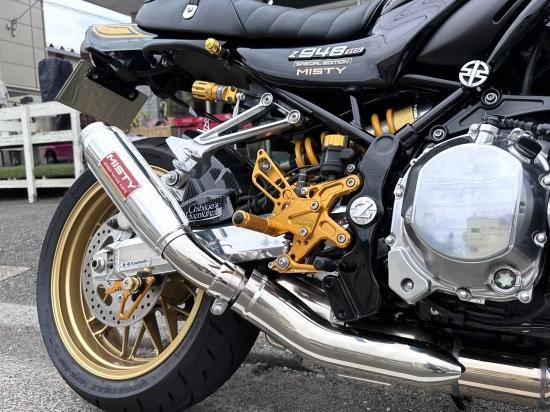 Z900RS MISTY スリップオンモナカマフラー - 【公式】MISTY/旧車・絶版