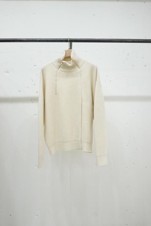 CULLNI Double Zip High Neck Knit - m-market