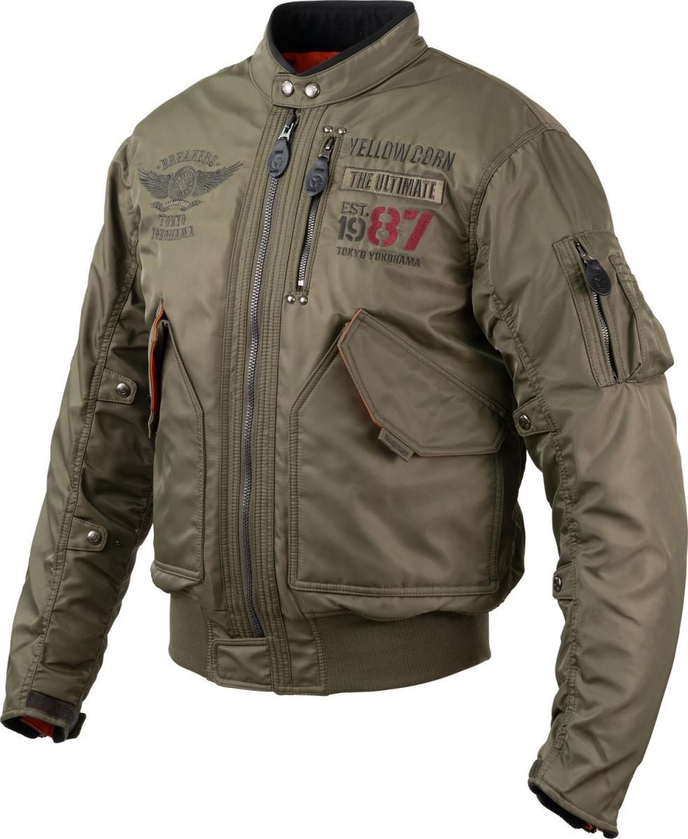 YB4302 WINTER JACKET 【KHAKI】 - YELLOW CORN Official web shop