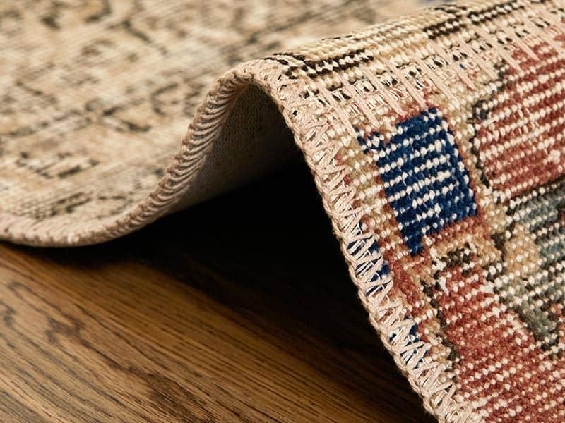 世界にたった1つ。斬新でモダンな『ビンテージパッチワークラグ #21