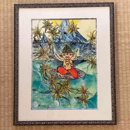 一点物アート】Ganesha-ガネーシャ-【引き寄せ・イラスト】 一点物