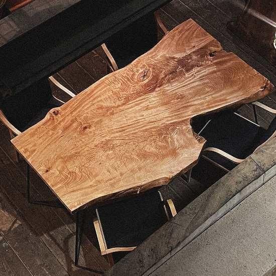 NO51 栃一枚板｜一枚板テーブル 通販｜大阪｜一枚板・無垢板家具工房