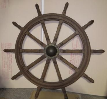 木製舵輪（ラット）125cm