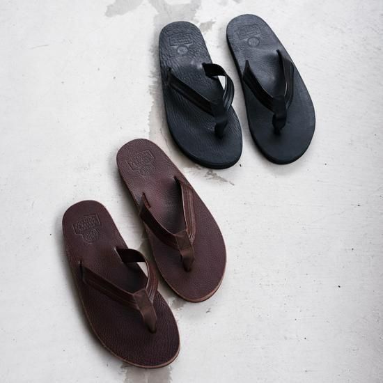 PHIGVEL LEATHER BEACH SANDALS 2色展開 - Maiden Voyage