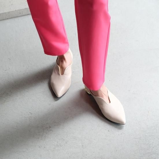 MANA マナ 本革 ふかふかバブーシュ （mana571171）