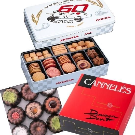 限定復活／送料無料】サブレ缶とカヌレのセット - ドミニクドゥーセの