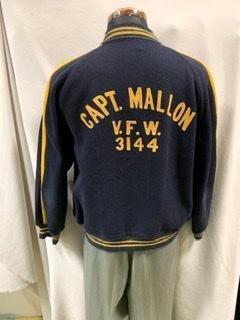 40s 50s ツートーン 切替 スポーツジャケット ウールジャケット