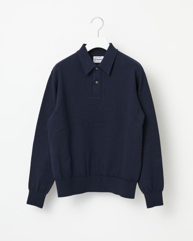 SILK KNIT PULLOVER〈V NECK〉 - Yonetomi STORE ONLINE｜ヨネトミ