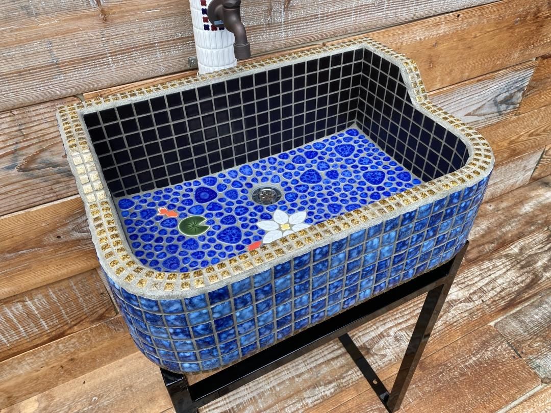 作善堂/SAZENDO SINKS 美濃焼タイルシンク｜レトロでおしゃれな日本製