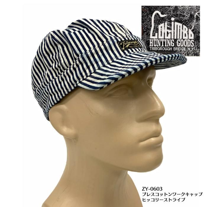 COLIMBO/コリンボ】キャップ /プレスコットワークキャップ ヒッコリー