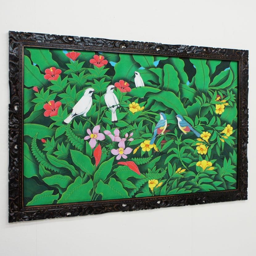 Lサイズバリ絵画 - アジアン家具とリゾートインテリアBarong（バロン）