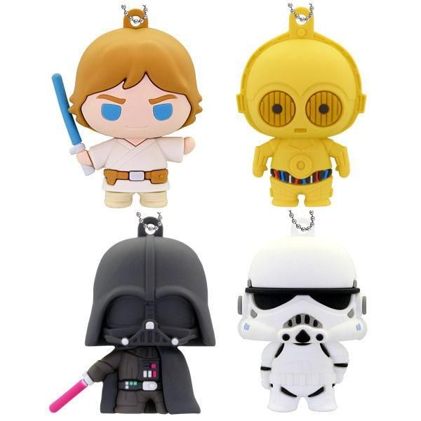 ラバFig. スター・ウォーズ [アソート4種セット (1.ルーク・スカイ