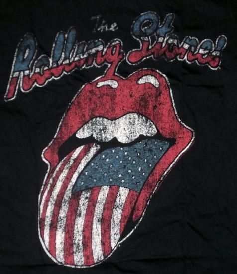 ローリング ストーンズ tシャツ 公式 Rolling Stones 78USツアー 舌
