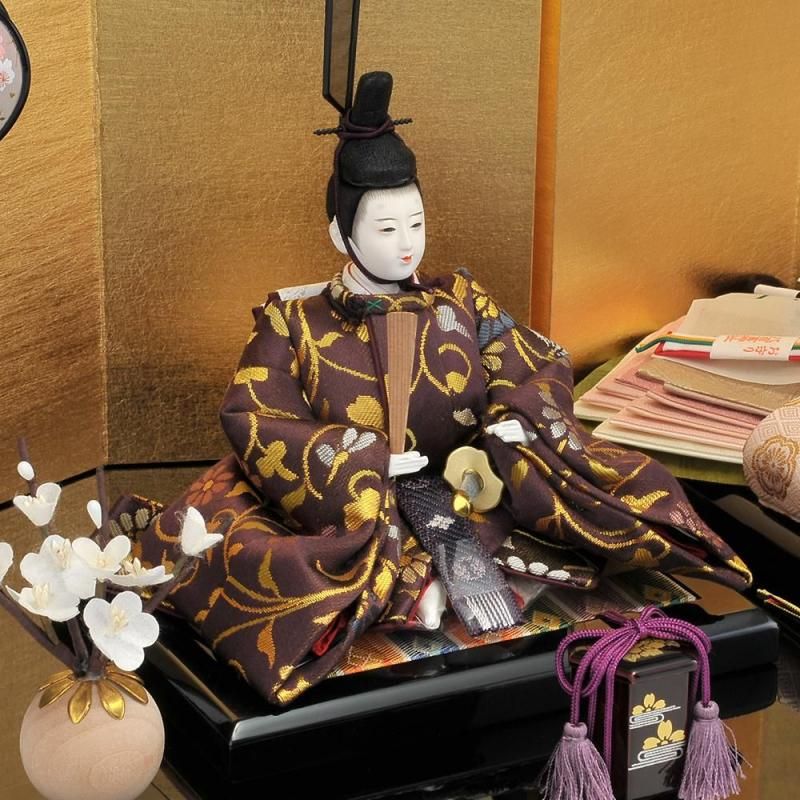 有職びな親王飾りセット | 2026清水久遊作 - 福田屋人形店のネットストア