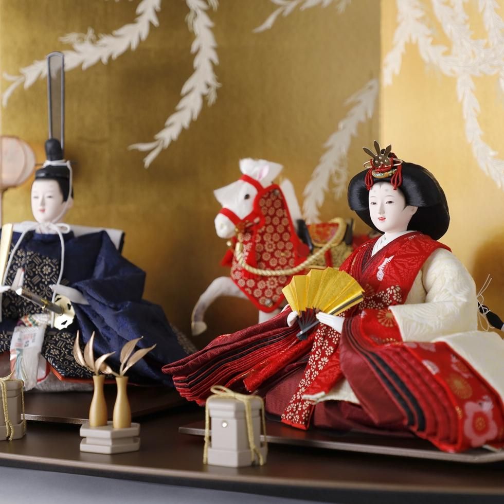 雛人形（ひな人形）「Spread your wings」｜田村芙紗彦 親王飾り｜｜永光