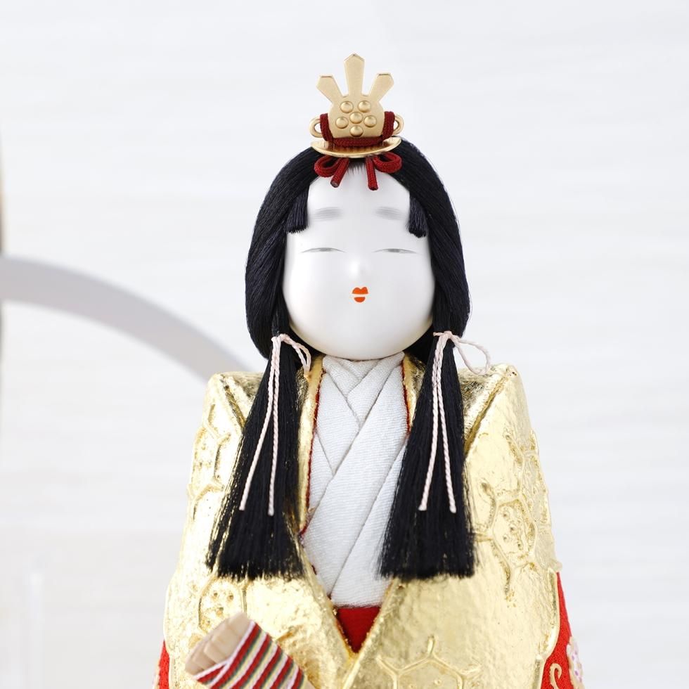 雛人形（ひな人形）「朧」｜鈴木賢一 工房 親王飾り｜高級木目込み立ち
