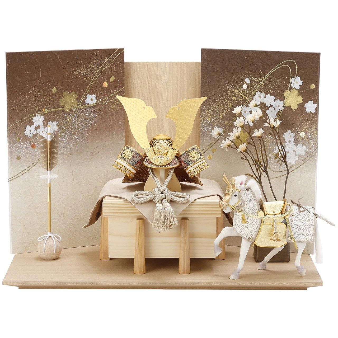 五月人形・兜飾り・飾り馬｜「大地の矢 - daichinoya -」｜鈴甲子雄山