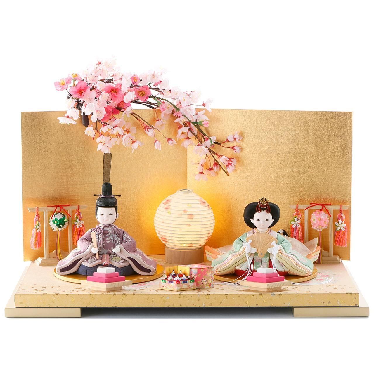 雛人形（ひな人形）「Sakura・Miel」｜縫nui 親王飾り｜上質な木目込み