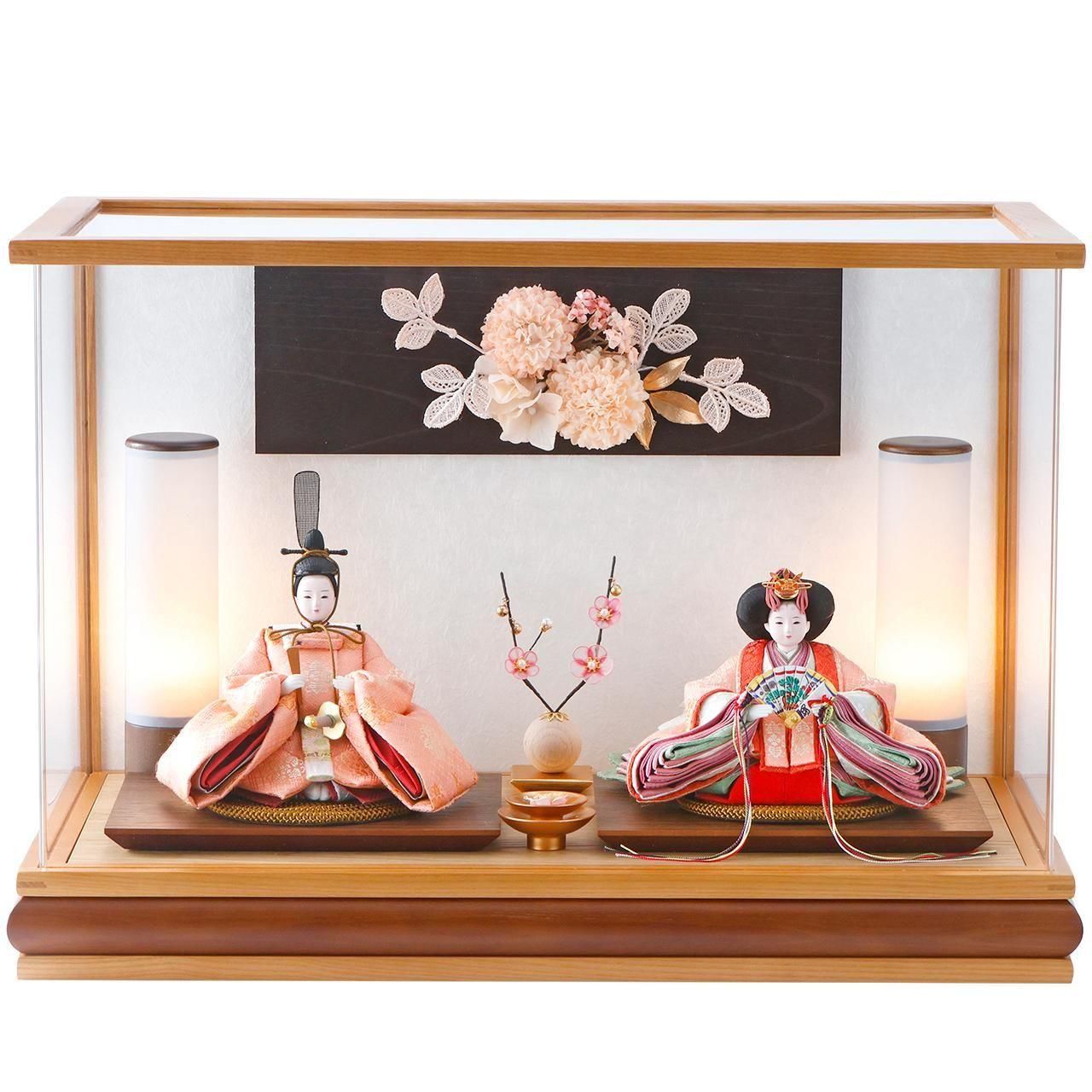 雛人形（ひな人形）「杏」｜柴田家千代 親王飾り｜おしゃれで上質な