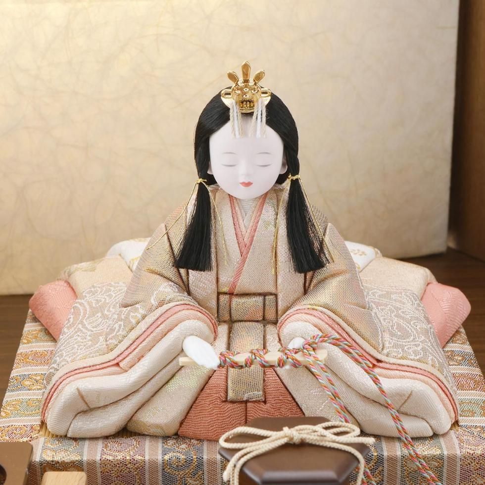 雛人形（ひな人形）｜Temari - 手毬 - | 一秀｜木目込人形｜親王飾り