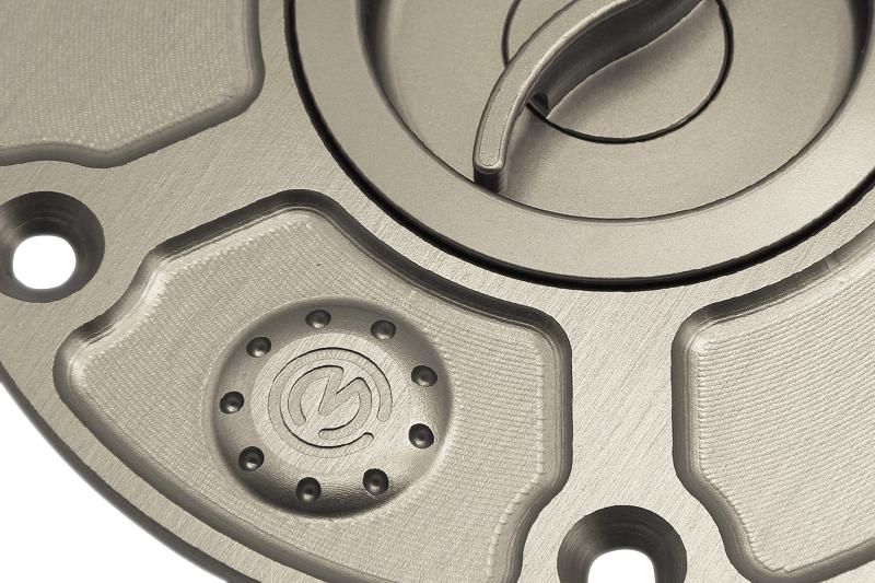 CNC ビレット アルミニウム クイックオープン フューエルタンク