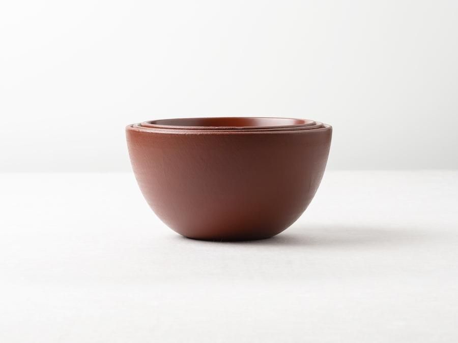 赤木明登】｜ 三つ鉢・赤（3点セット） ～Online Shop｜紅椿それいゆ～