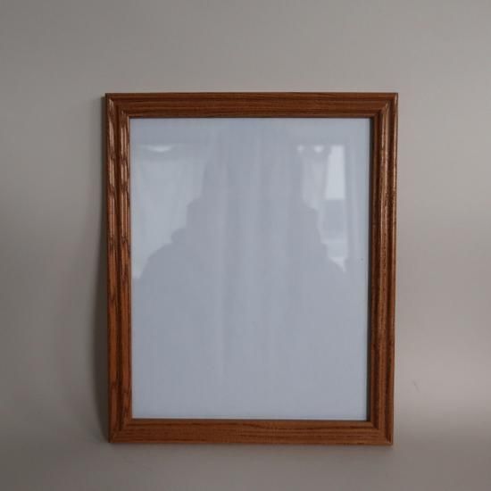 vintage wood frame/ビンテージ 木製 フレーム/ 額縁(A372)