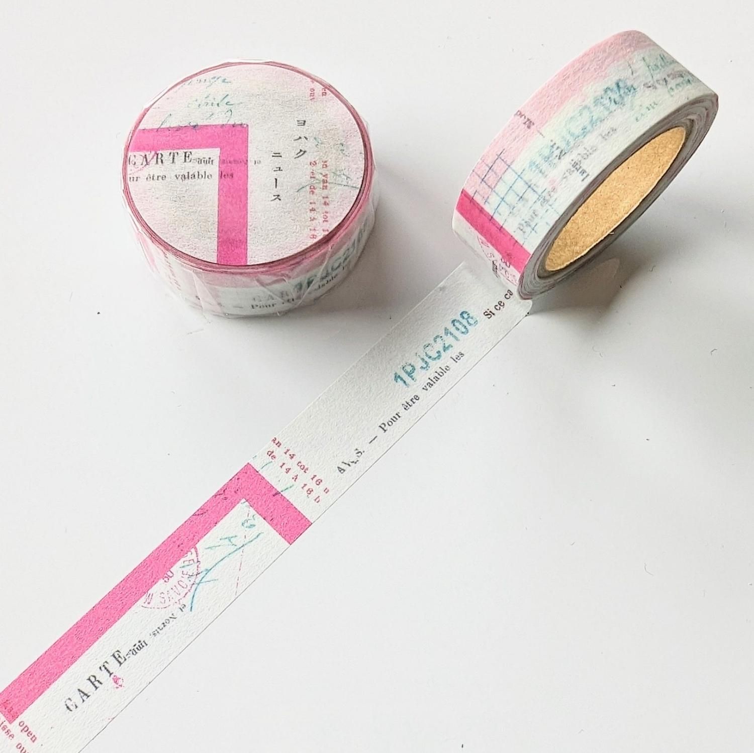 ヨハク マスキングテープ ニュース Y-119