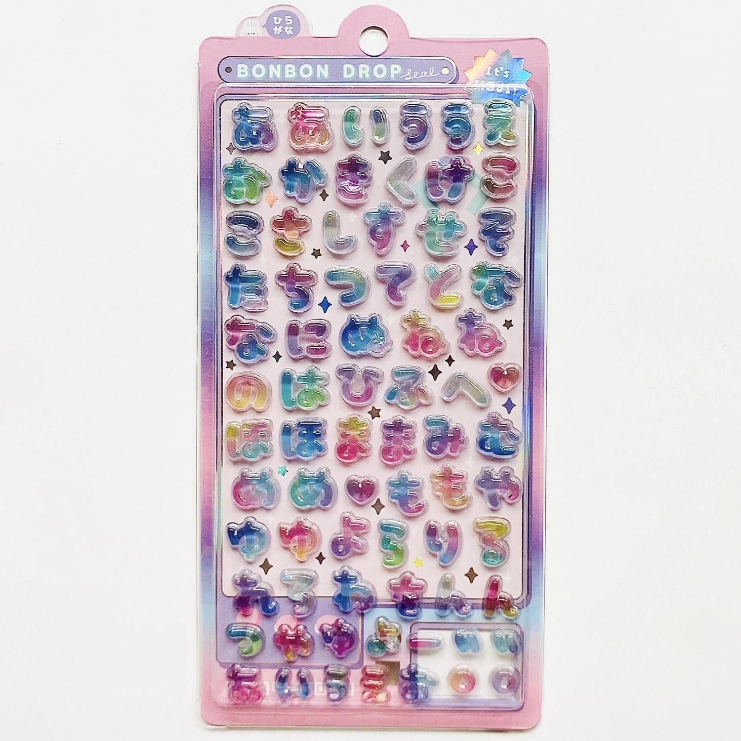 Q-lia(クーリア) BONBON DROP SEAL(ボンボンドロップシール) 文字