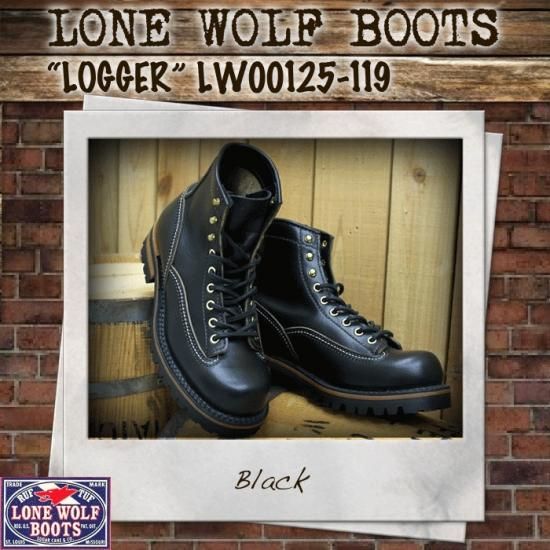LONE WOLF BOOTS（ロンウルフ） ワークブーツ “LOGGER” ロガー HORWEEN