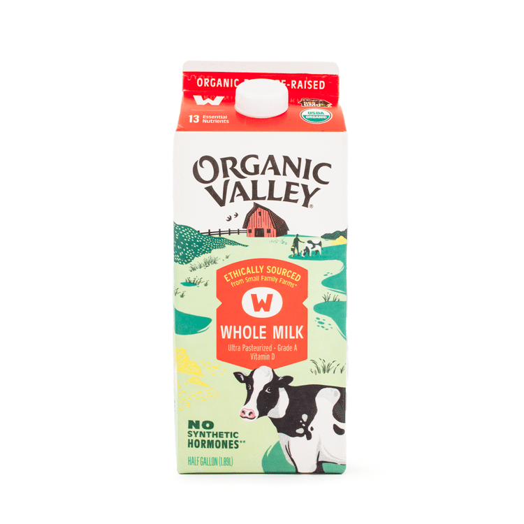 Organic Valley 牛乳 全乳 オーガニックバレー 63.9 fl.oz - Weee!