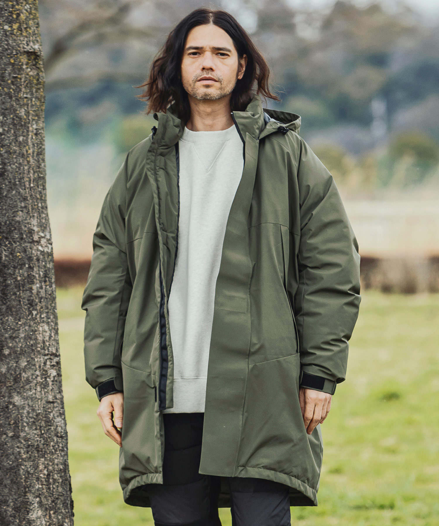 プラスフェニックス +phenix L－7 DOWN COAT ダウンコート ウ