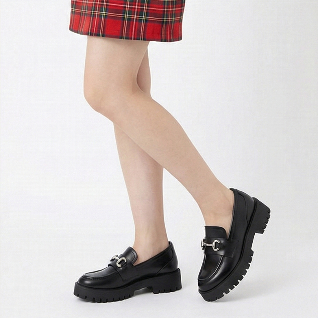 スティーブ マデン STEVE MADDEN 厚底チェーンローファー(508664411