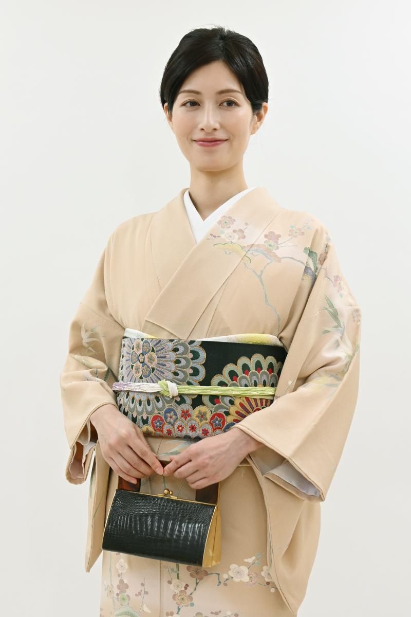 銀座【L-8556】西陣 帯屋捨松製 袋帯 鉄色 華文（落款入） - 銀座