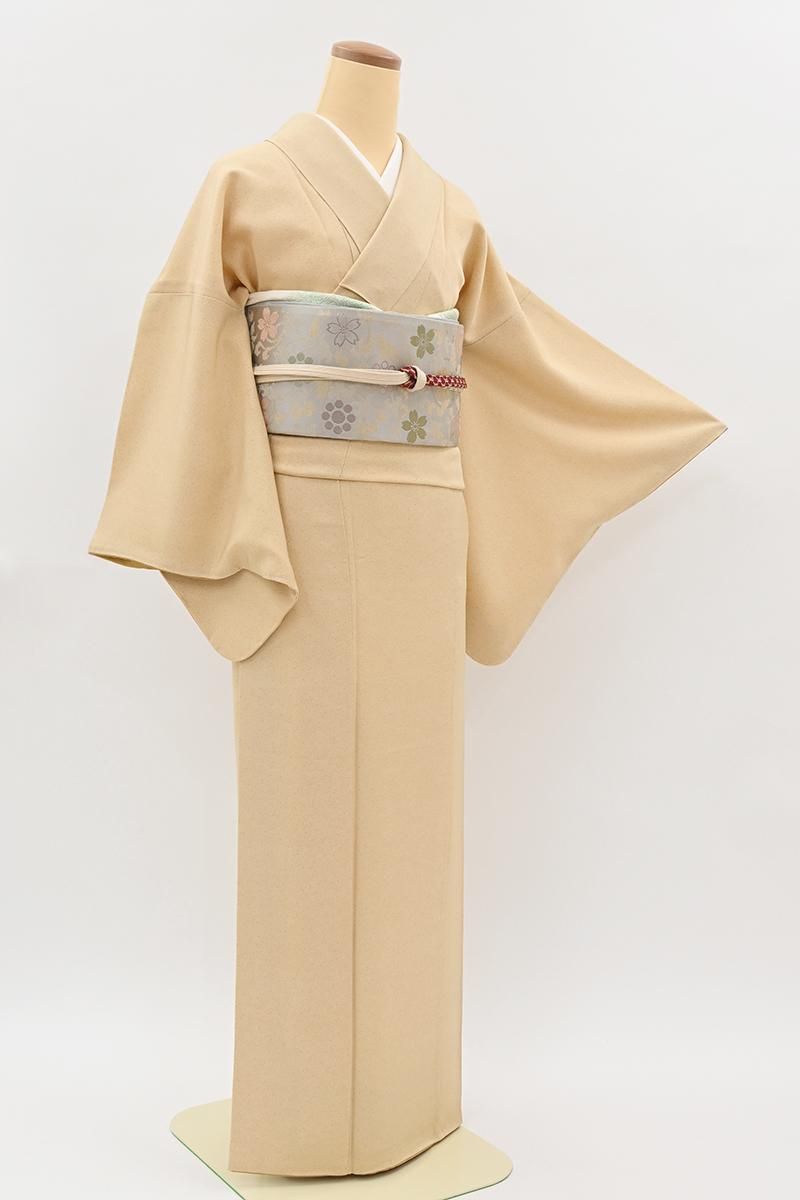 銀座【C-3390】江戸小紋 淡香色 桐文:身丈157/裄66.5 - 銀座きもの青木