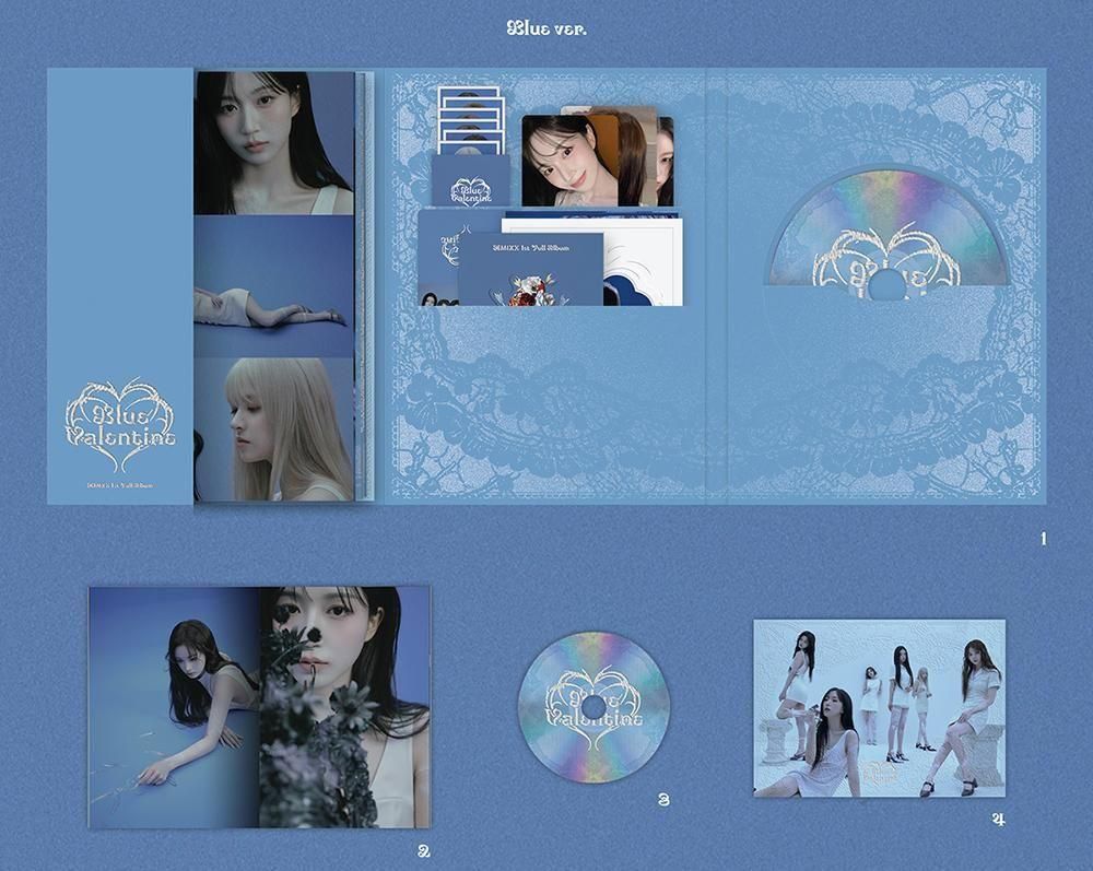 NMIXX - Blue Valentine / 1st Full Album 3種