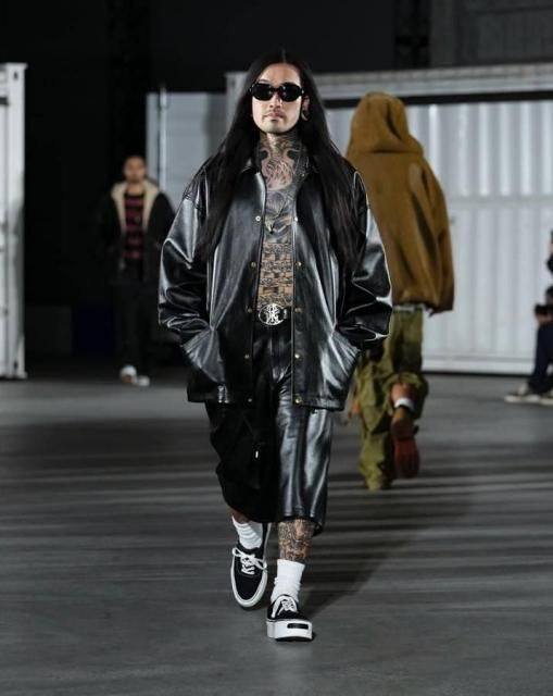 KAMIYA LEATHER COACH JACKET レザーコーチジャケット - WACKOMARIA