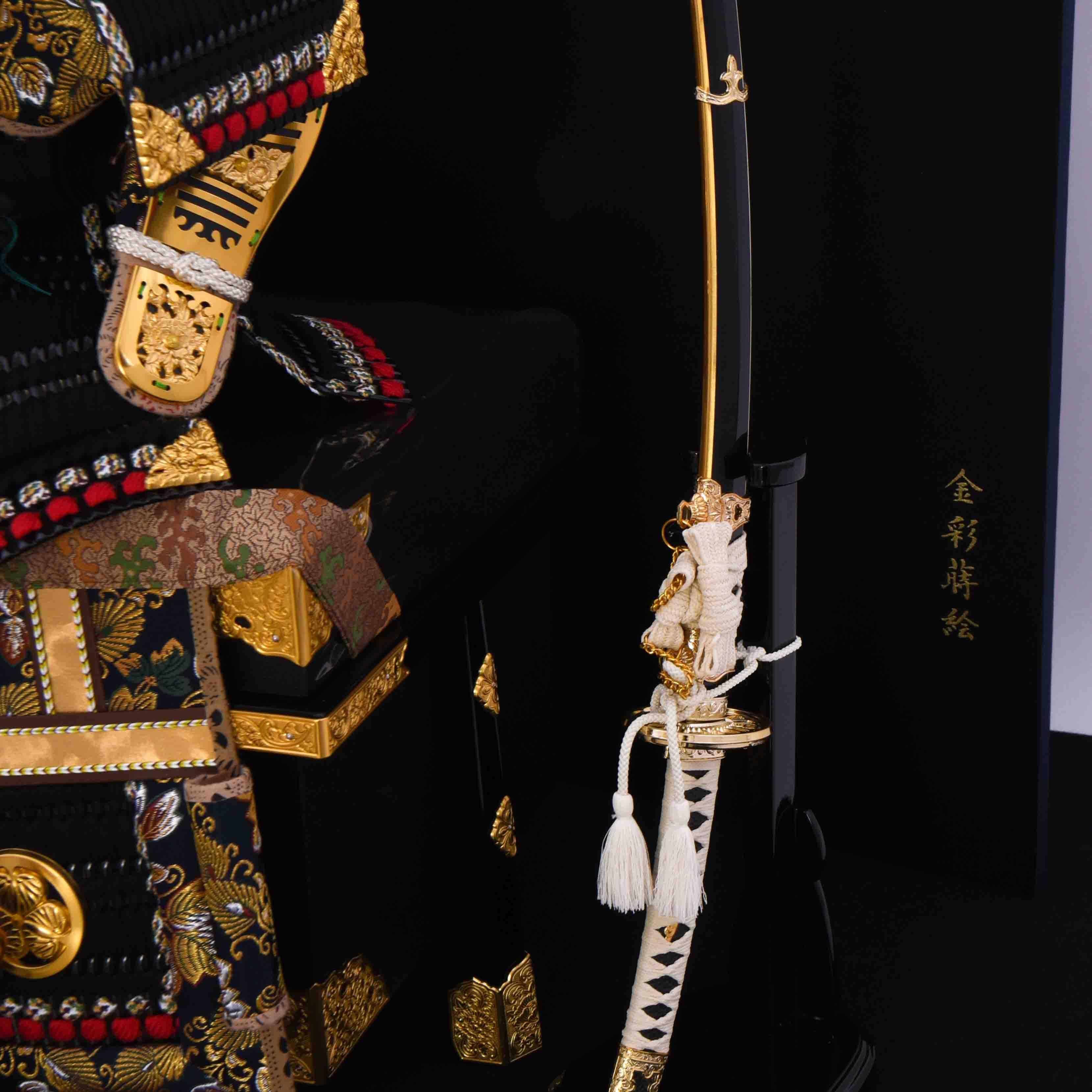 お節句鎧 12号 徳川家康公鎧飾 飛鶴 平安翠鳳作