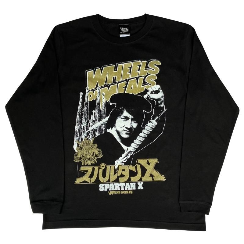 スパルタンX・ロングスリーブTシャツ（エブリバディ・ブラック）[廃盤