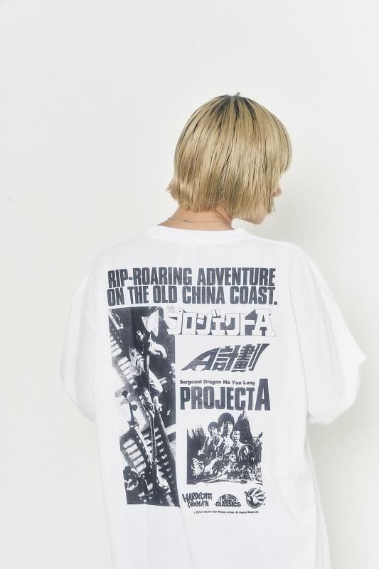 プロジェクトA ロングスリーブTシャツ(東方的威風ホワイト) - ホラーに