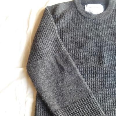 The Inoue Brothers・ザイノウエブラザーズ】 BABY ALPACA WAFFLE CREW