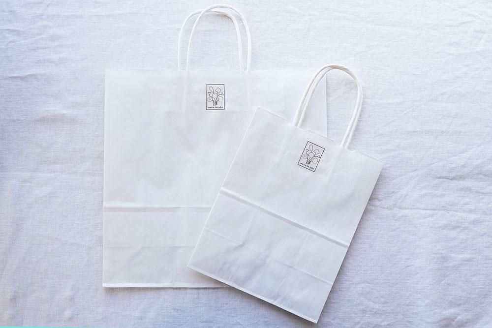 紙袋（オリジナルシール付き） - 益子焼の小さな窯元「よしざわ窯