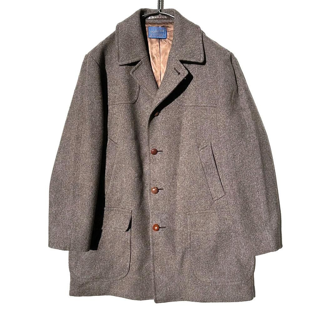 ペンドルトン【PENDLETON】ヴィンテージ ツイード ウールコート カー