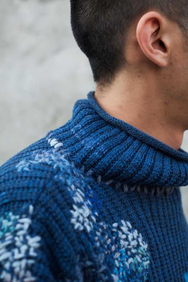 PORTER CLASSIC】H/W HEART KNIT-SLOW&STEADY