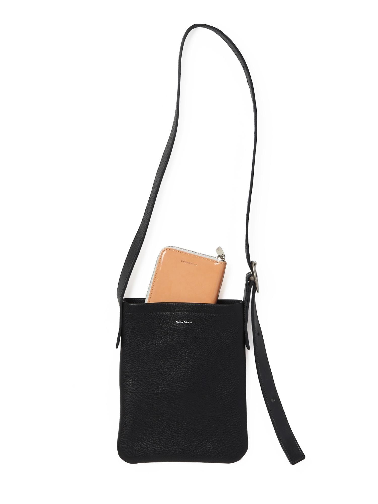 Hender Scheme / ONE SIDE BELT BAG SMALL (BLACK) - TROUPE ONLINE