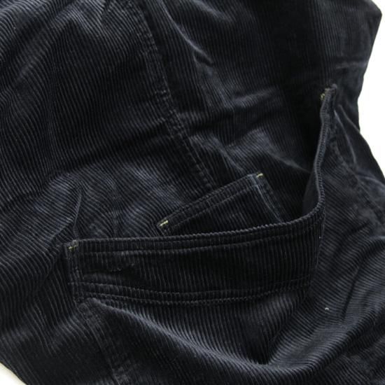 GOHEMP ゴーヘンプ｜9W CORDUROY TUBE VENDOR ALL PANTS (ブラック